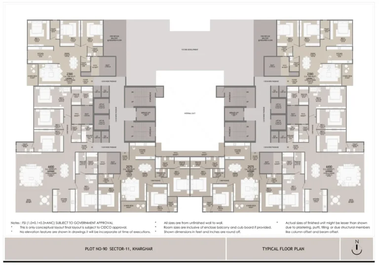 Godrej Sanpada Full Layout